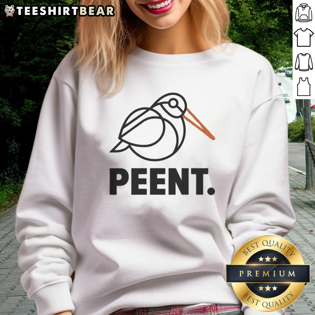 pretty-peent-woodcock-logp-sweatshirt Alt Text: Stylish Pretty Peent Woodcock Logp Sweatshirt featuring a unique design, perfect for casual wear and outdoor enthusiasts.