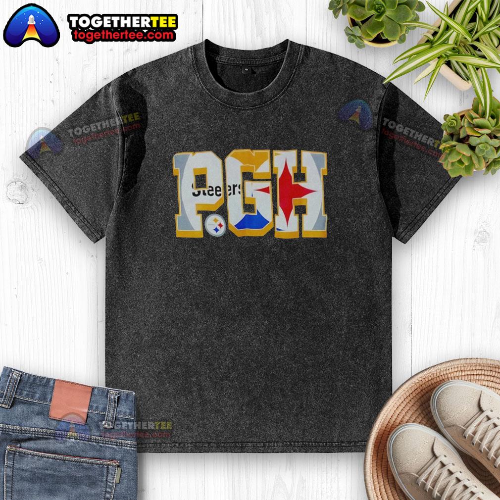 Pretty Pgh Pittsburgh Steelers Football Nfl Graphic Washed T Shirt Pretty Pgh Pittsburgh Steelers NFL graphic washed t-shirt featuring a stylish design perfect for fans.
