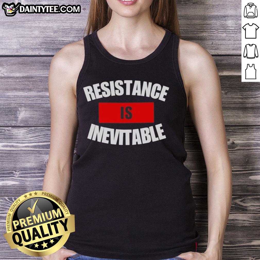 pretty-resistance-is-inevitable-tank-top Pretty Resistance Is Inevitable Tank Top featuring a stylish design, perfect for casual wear and expressing individuality.