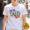 Pretty San Antonio Spurs Regional T-Shirt showcasing vibrant team colors and logo, perfect for fans and casual wear.