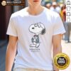 Alt Text: Pretty Snoopy Smarty Pants T-Shirt featuring a colorful Snoopy graphic, perfect for fans of Peanuts and casual wear.