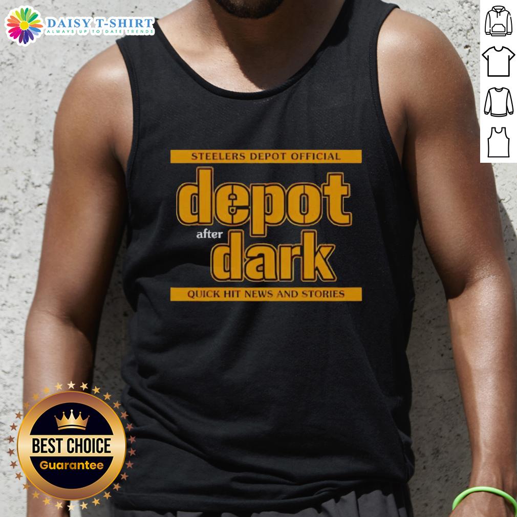 Pretty Steelers Depot Official Depot After Dark Tank Top Pretty Steelers Depot Official Depot After Dark tank top featuring vibrant graphics perfect for Steelers fans.