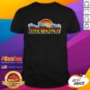 Pretty The Beach Waterpark Logo T-Shirt featuring vibrant colors and a fun design, perfect for summer adventures.