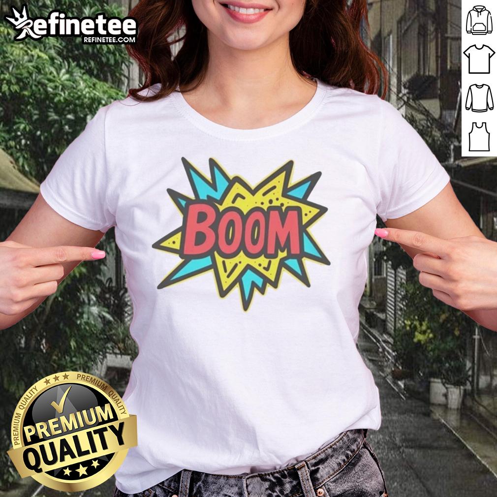 pretty-the-crash-dad-boom-ladies-tee Pretty The Crash Dad Boom Ladies Tee in vibrant colors, perfect for casual wear and showcasing your unique style.