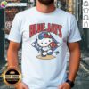 Pretty Toronto Blue Jays Hello Kitty T-Shirt featuring a cute design perfect for fans and stylish casual wear.