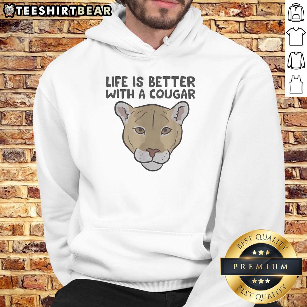 pretty-wildcat-life-is-better-with-a-cougar-hoodie Alt Text: Stylish cougar hoodie from Pretty Wildcat, perfect for cozy days and showcasing your love for wildlife fashion.