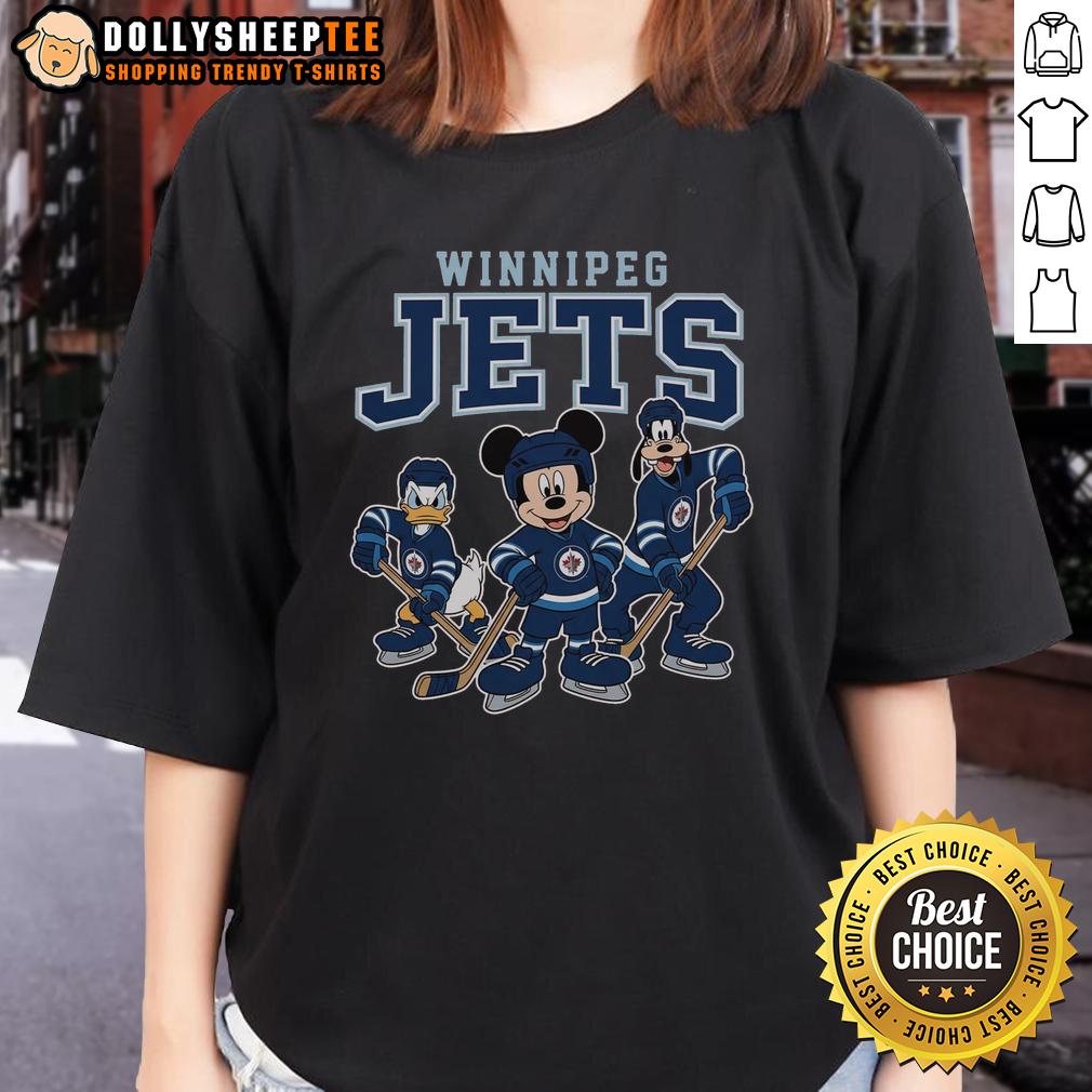Pretty Winnipeg Jets Disney Team Ice Hockey Ladies Tee Pretty Winnipeg Jets Disney Team Ice Hockey Ladies Tee featuring vibrant graphics and a comfortable fit for fans.