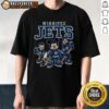 Pretty Winnipeg Jets Disney Team ice hockey T-shirt featuring vibrant graphics and a stylish design for fans.