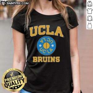 Premium UCLA Bruins Basketball 2026 logo retro ladies tee in vibrant colors, perfect for fans and stylish casual wear.
