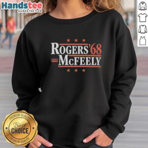 Vintage sweatshirt featuring the original Fred McFeely Rogers design with a small bus. Perfect for nostalgic fans!