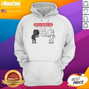 Hot Intelligence Test Eye Am Your Father hoodie featuring a stylish design perfect for casual wear and fandom enthusiasts.