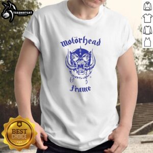 Nice Motorhead World Cup France National Team 2026 T-Shirt featuring vibrant graphics and bold design for soccer fans.