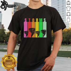 Premium Tornado Paigeyy Storms T-Shirt featuring a vibrant graphic design, perfect for storm enthusiasts and casual wear.