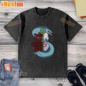 Original Sea Witch 'Those Poor Unfortunate Souls' T-Shirt featuring a whimsical design inspired by classic folklore.