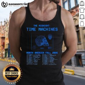 Top The Midnight Time Machines North America Fall 2026 Shows Poster on a stylish tank top design