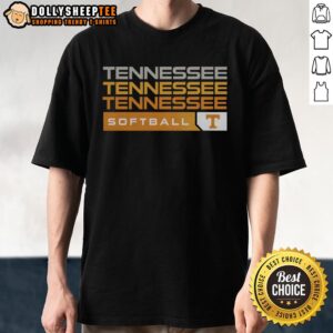 Nice Tennessee Volunteers College Softball Hype T-Shirt featuring vibrant team colors and bold graphics for fans.