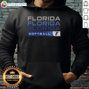 Original Florida Gators college softball hype hoodie in vibrant blue, showcasing team spirit and athletic style.