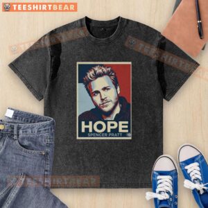 Official Spencer Pratt Hope And Change Graphic Washed T-Shirt featuring a bold design and comfortable fit.