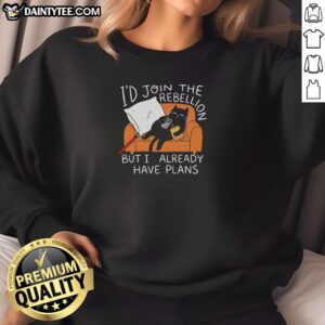 Good Rebellion On The Couch sweatshirt featuring a cozy design and stylish graphics for casual wear.