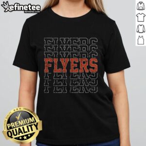 Vintage Ladies Tee featuring Pretty Flyers design, perfect for stylish casual wear and retro fashion enthusiasts.