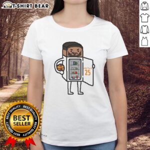 Top Mikal Bridges New York Knicks Too Cold NBA Paint Ladies Tee featuring vibrant team colors and stylish design.