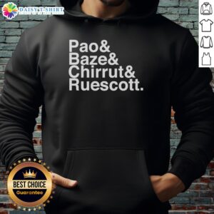 Awesome Pao Baze Chirrut Ruescott Hoodie featuring a stylish design, perfect for fans of sci-fi and casual wear.