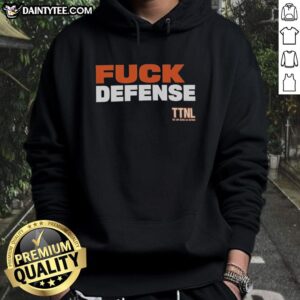 Stylish Nice F Defense TTNL Hoodie in black, featuring a modern design and comfortable fit for everyday wear.