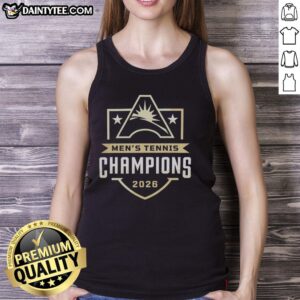 Hot Stetson Hatters 2026 ASUN Men's Tennis Champions tank top showcasing team pride and athletic style.