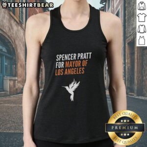 Premium Spencer Pratt for Mayor of Los Angeles tank top featuring bold graphics and a stylish design.
