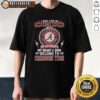 Alabama Crimson Tide T-shirt featuring 'I May Live In Ohio On Sundays My Heart And Soul Belong To Crimson Tide' design.