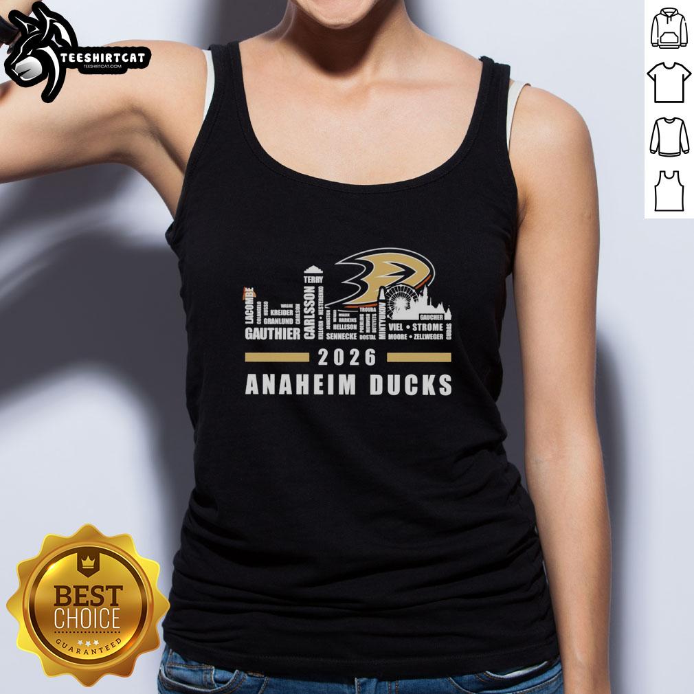 top-anaheim-ducks-nhl-playoffs-2026-name-players-city-skyline-shape-new-vs-tank-top 2026 NHL Playoffs: Anaheim Ducks players in city skyline shape tank tops, showcasing team spirit and style.