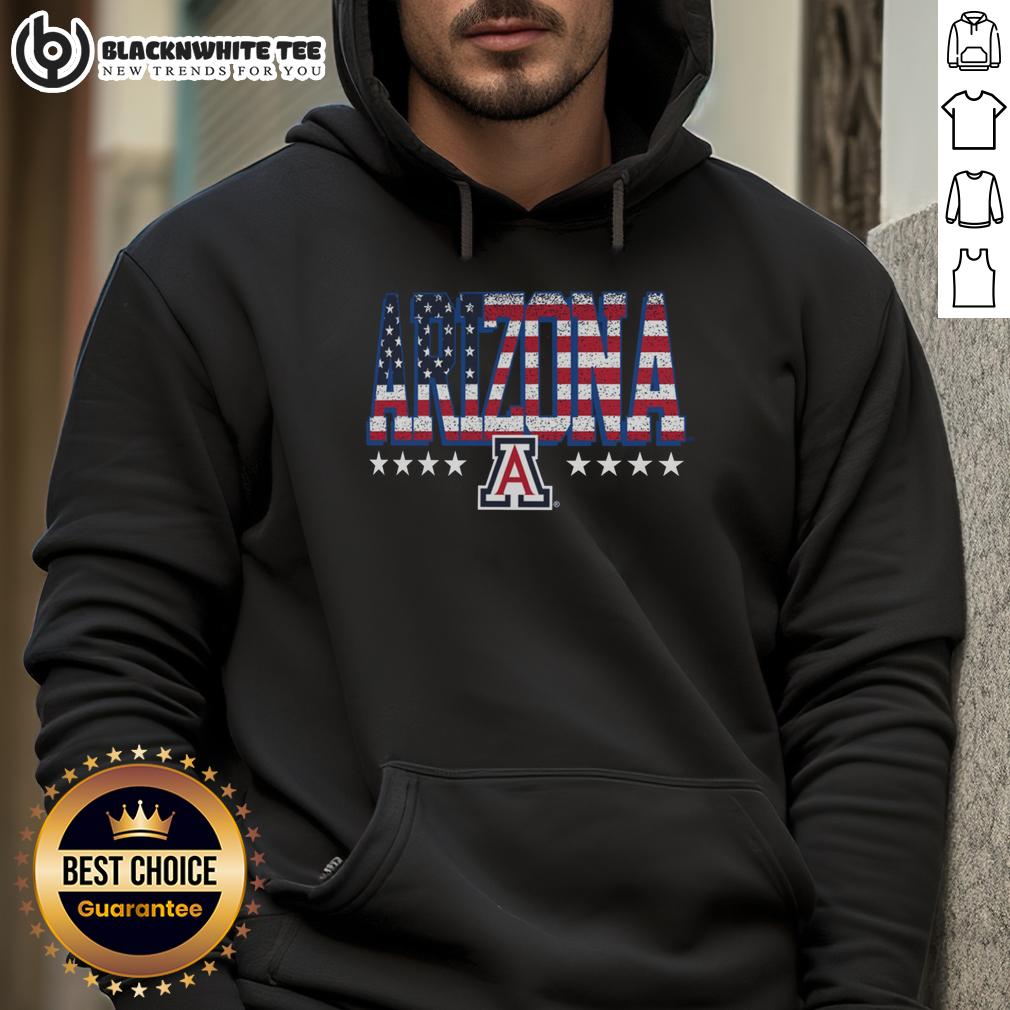 Top Arizona Wildcats Tall Type Flag Hoodie Top Arizona Wildcats tall type flag hoodie featuring vibrant team colors and logo, perfect for fans and casual wear.