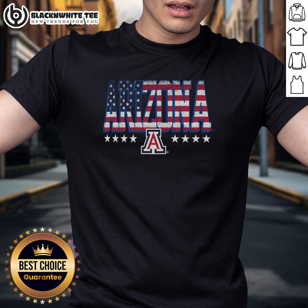 Top Arizona Wildcats Tall Type Flag T Shirt Top Arizona Wildcats Tall Type Flag T-Shirt showcasing bold team graphics for fans of the Arizona Wildcats.