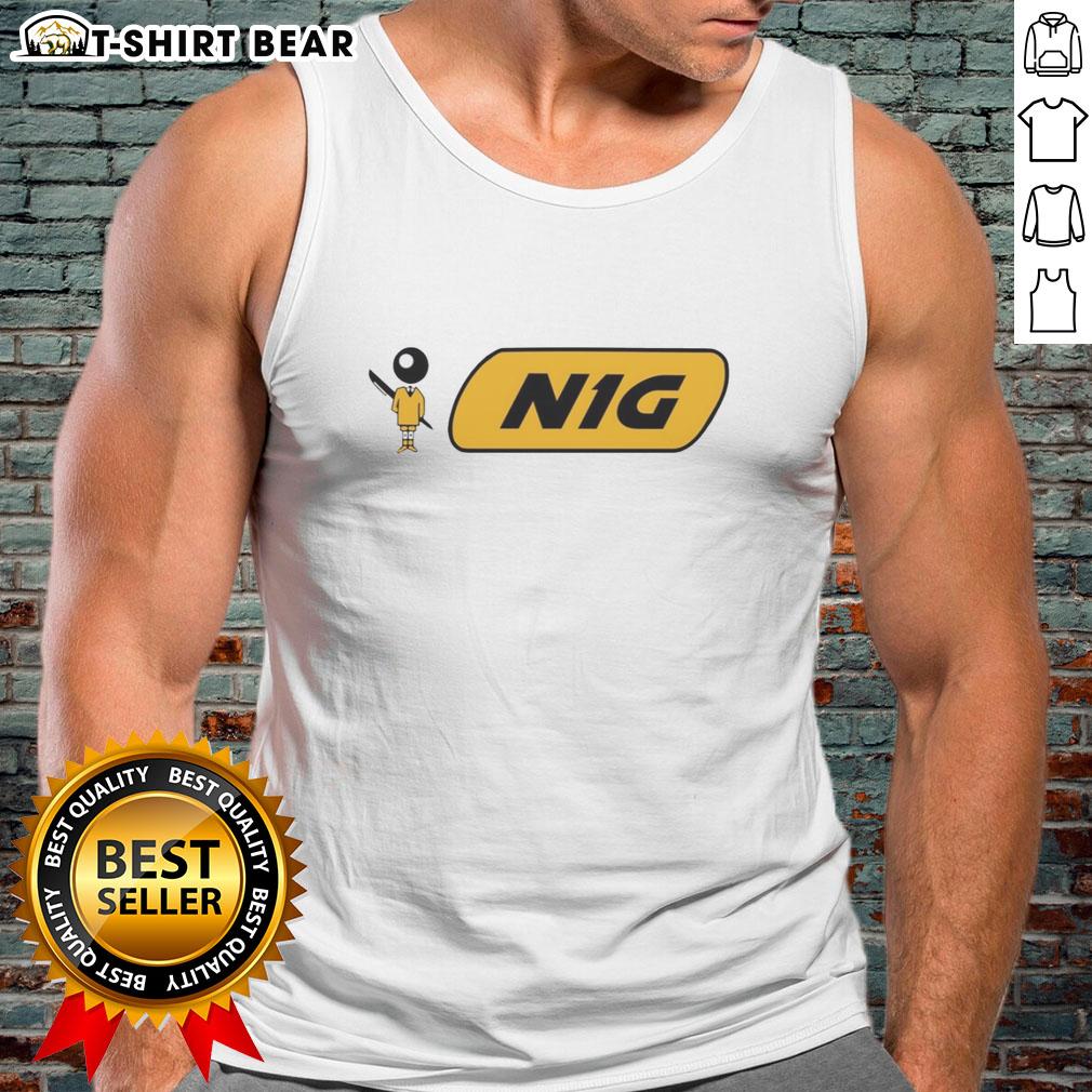 Top Bic Man Pen Figure N1G Tank Top Alt Text: Bic Man figure wearing a stylish tank top, showcasing the Top Bic Man Pen Figure design.