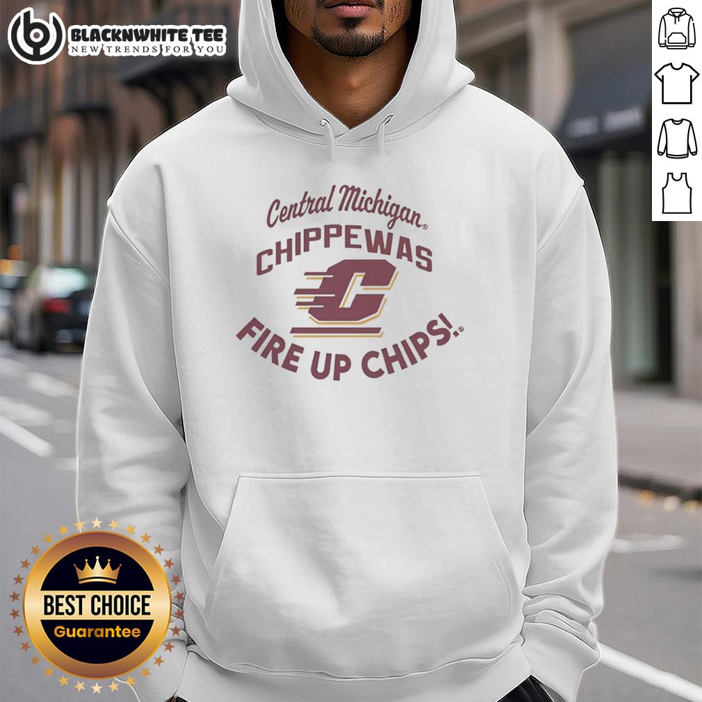 Top Central Michigan Chippewas Fire Up Chips Hoodie Top Central Michigan Chippewas Fire Up Chips hoodie featuring team colors and logo, perfect for fans and game day wear.