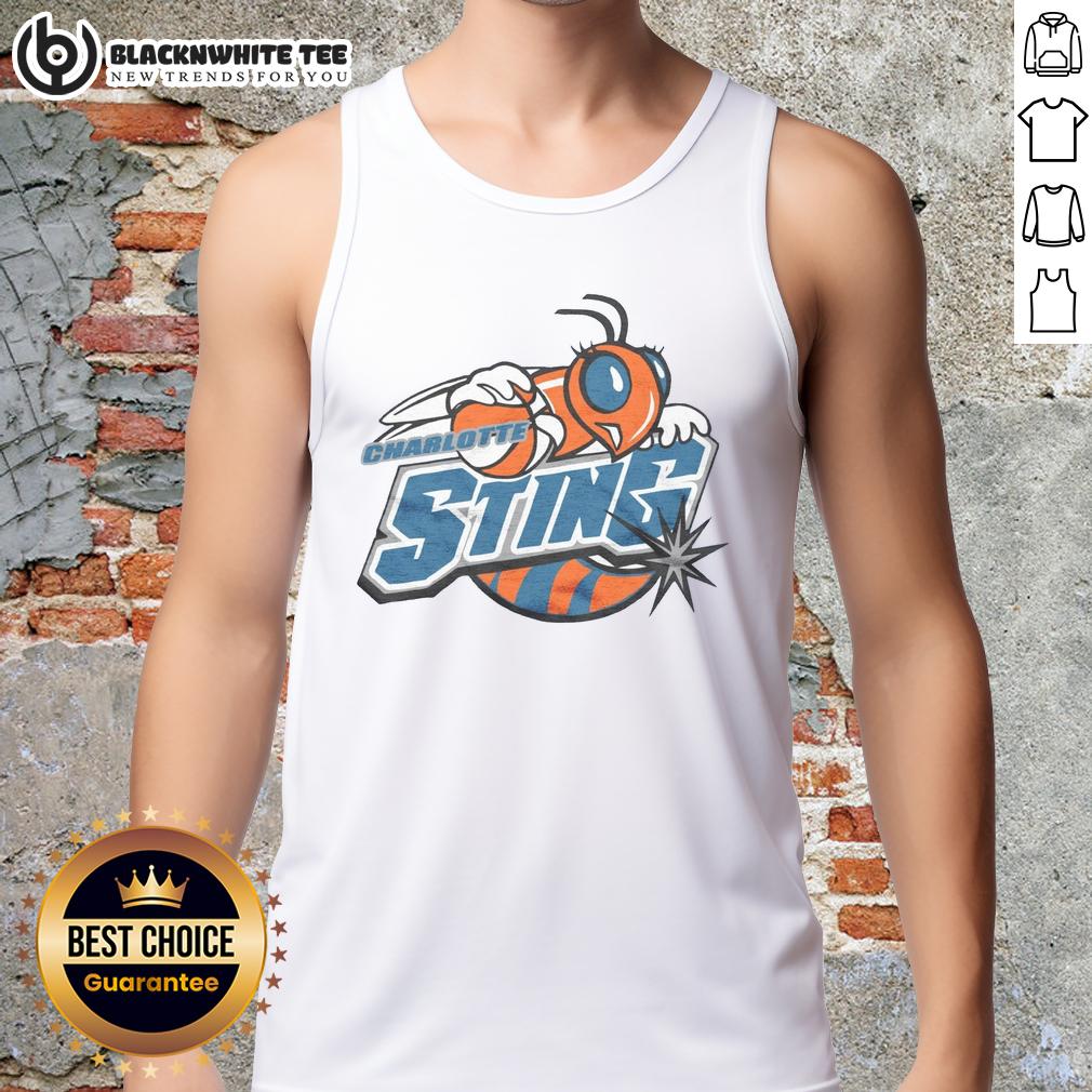 Top Charlotte Sting '04 Tank Top Stylish Top Charlotte Sting 04 Tank Top featuring vibrant team colors and logo, perfect for fans and casual wear.