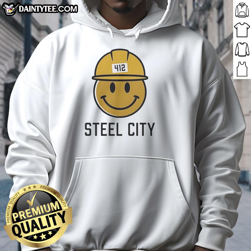 top-icon-steel-city-412-smiley-hardhat-hoodie Top Icon Steel City 412 Smiley Hardhat Hoodie featuring a vibrant smiley design for stylish workwear.