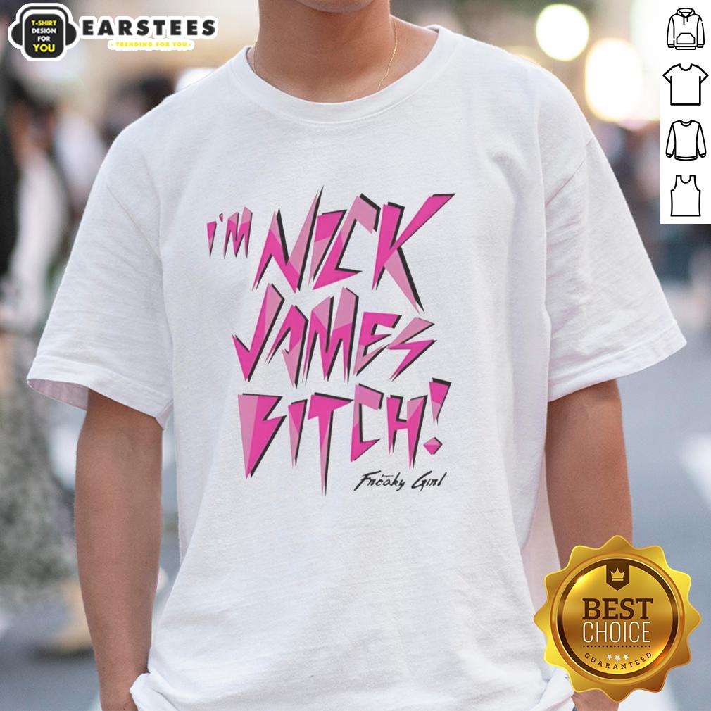 top-im-nick-james-super-freaky-girl-t-shirt Alt Text: Top I'M Nick James Super Freaky Girl T-Shirt design featuring bold graphics and vibrant colors for stylish fashion lovers.