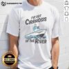 Top I've Got Cirrhosis Of The River T-Shirt featuring humorous graphic design for liver health awareness.
