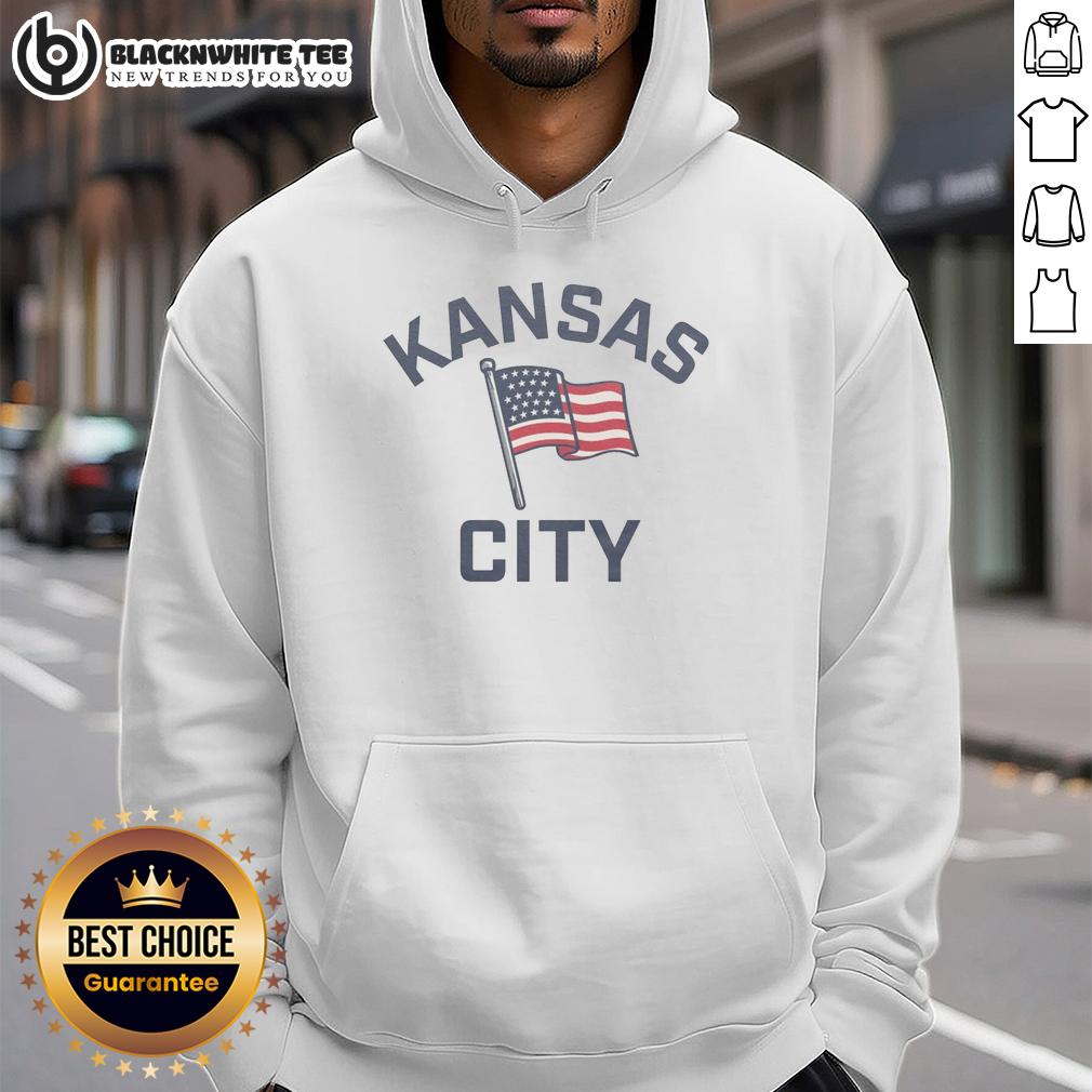 Top Kansas City Usa Flag Hoodie Cozy hoodie featuring the Kansas City USA flag design, perfect for fans and stylish comfort in any season.