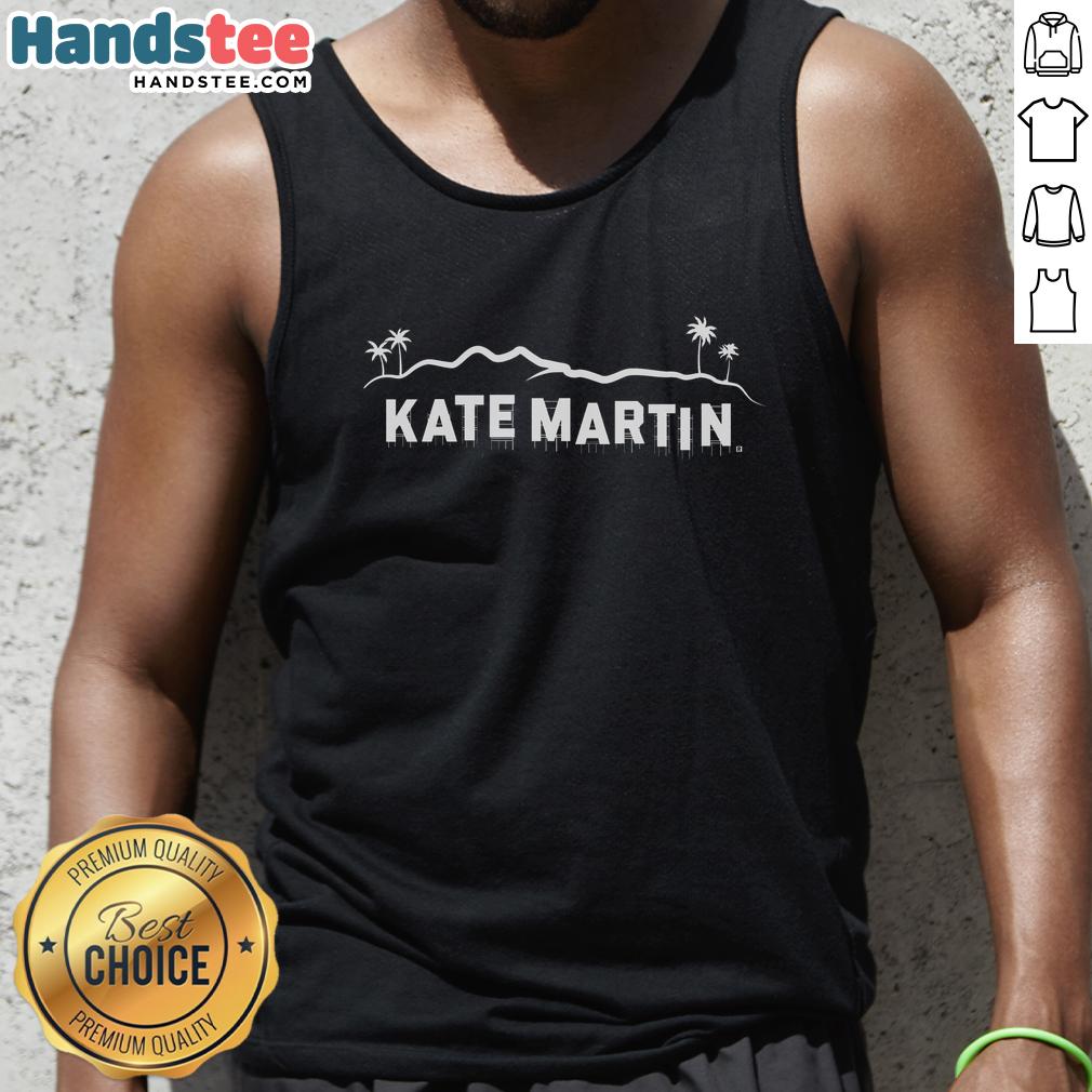 top-kate-martin-hollywood-sign-tank-top Top Kate Martin wearing a stylish Hollywood Sign tank top, showcasing a trendy urban fashion look against a vibrant backdrop.