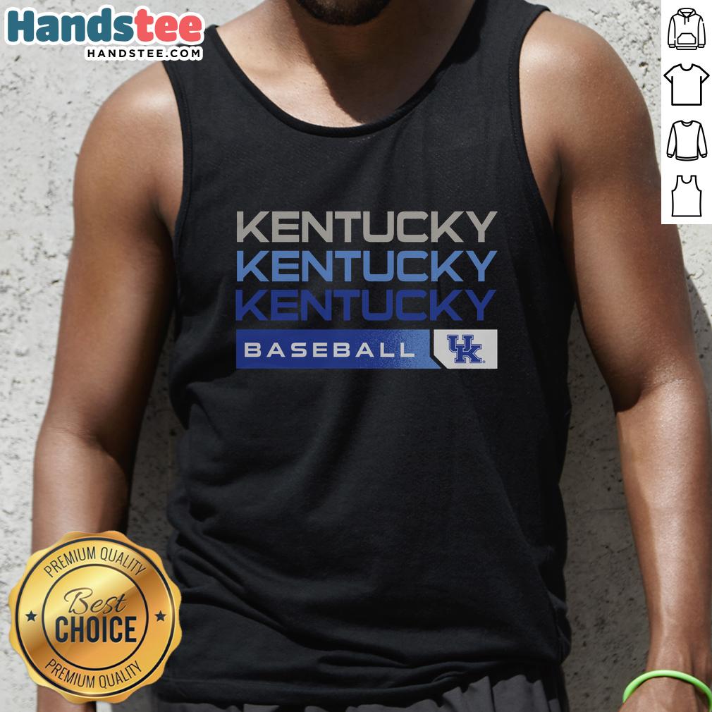 top-kentucky-wildcats-college-baseball-hype-tank-top Top Kentucky Wildcats College Baseball hype tank top featuring vibrant team colors and logo, perfect for fans.