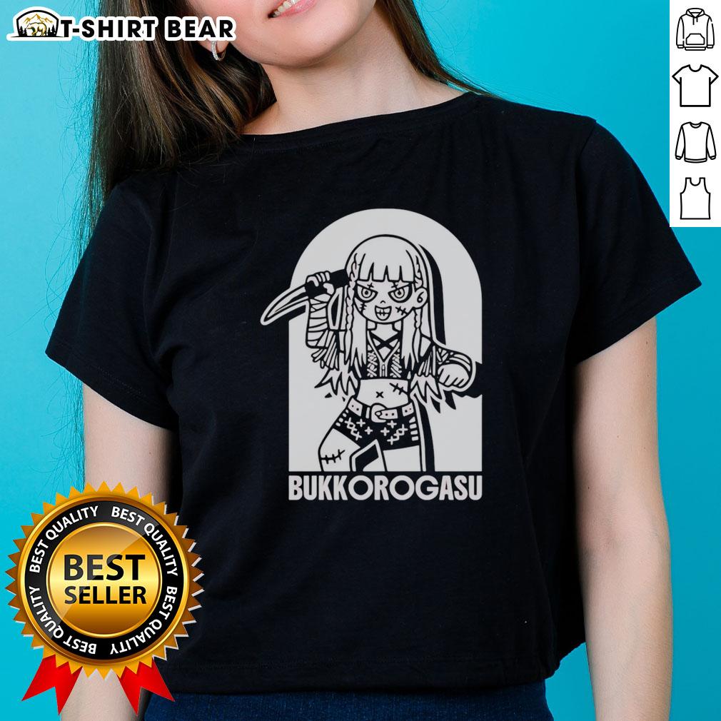 Top Mei Seira Bukkorogasu Ladies Tee Top Mei Seira Bukkorogasu Ladies Tee featuring a stylish design and comfortable fit for casual wear.
