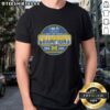 Top Michigan Wolverines 2026 Big Ten Women's Tennis Tournament Champions locker room t-shirt design featuring team colors.