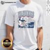 Alt Text: Top Mitchell & Ness Cream New York Yankees Step Back Up T-Shirt showcasing vintage design and team logo.