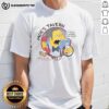 Top Moe's Tavern The Simpsons T-Shirt featuring iconic logo and vibrant colors, perfect for fans of the classic animated series.