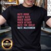 Alt Text: Top Nathan Mackinnon Mack List Colorado Avalanche T-Shirt featuring vibrant graphics and team colors.