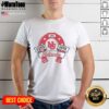 Alt Text: Top Nebraska Lucky Horseshoe Ash T-Shirt featuring a stylish design perfect for Nebraska fans and casual wear.