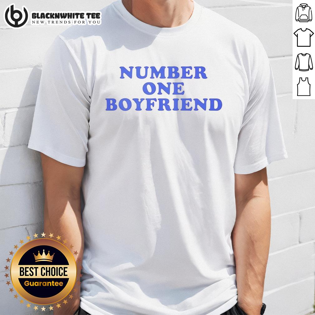 Top Number One Boyfriend T Shirt Top Number One Boyfriend T-Shirt featuring stylish design, perfect gift for your boyfriend on any occasion.