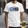 2026 NBA Playoffs T-Shirt featuring Oklahoma City Thunder vs San Antonio Spurs Western Conference Finals design.